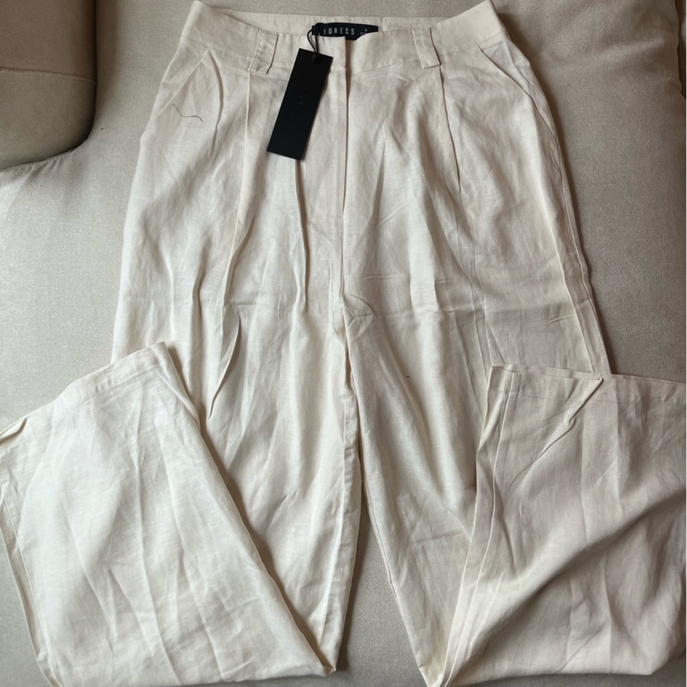 Lioness linen trouser